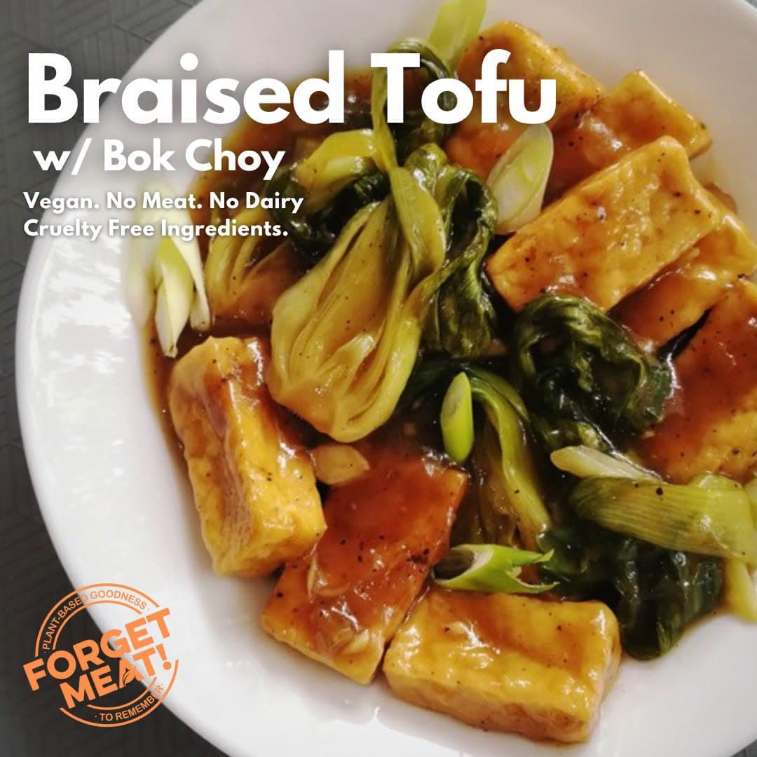 Braised tofu bowl