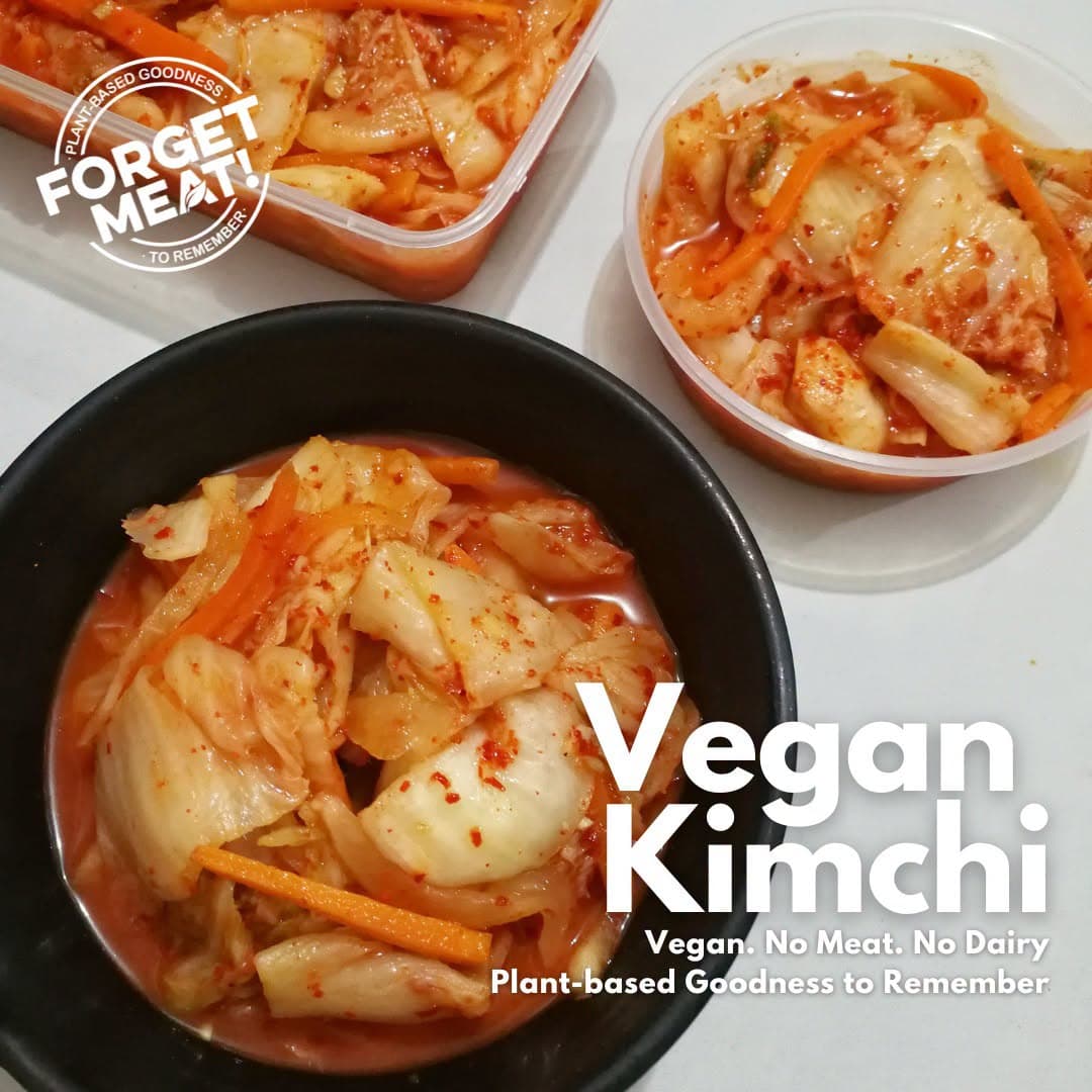 Vegan kimchi, house-fermented